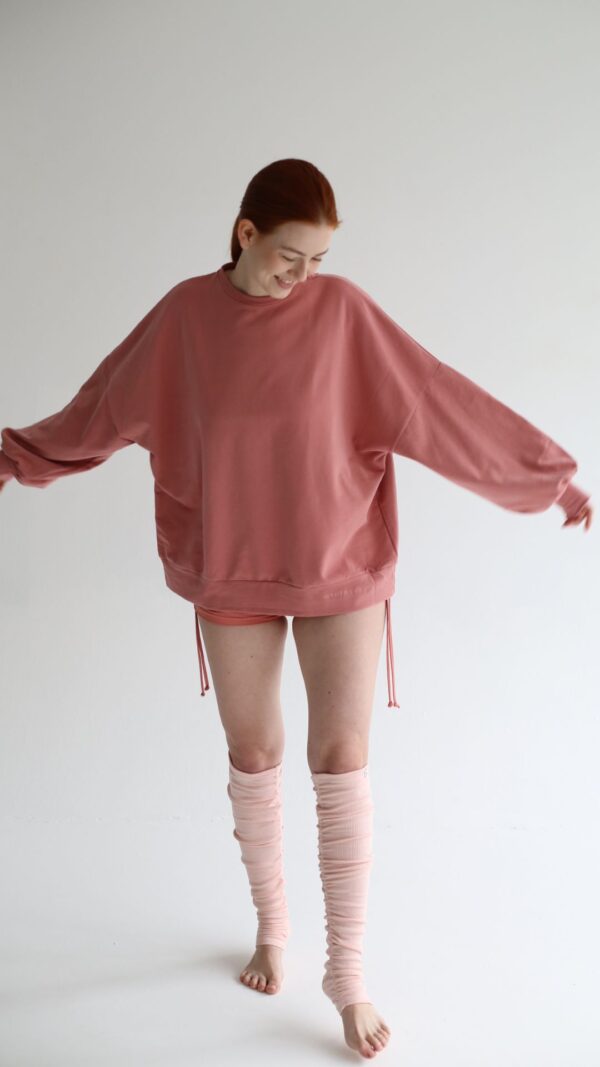 bluza cozy koralowa - Image 2