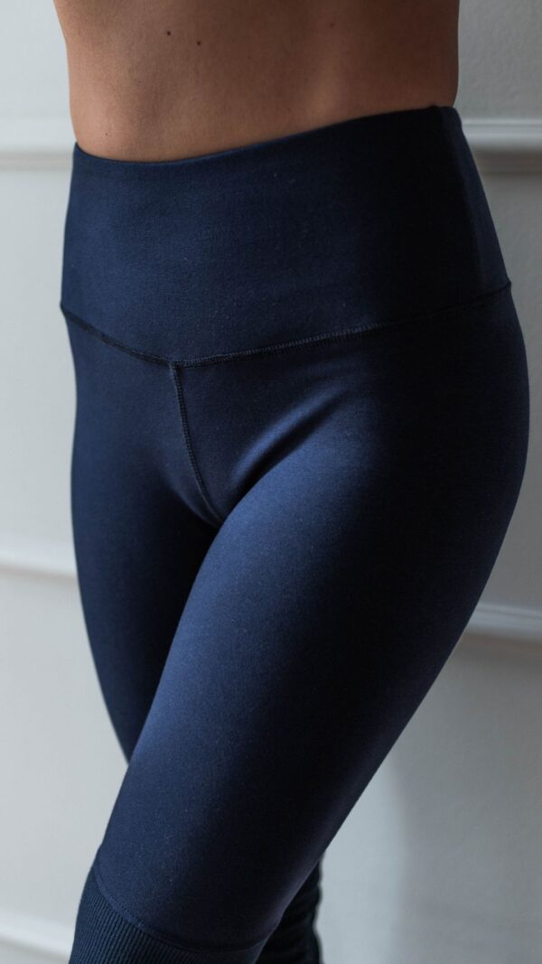 legginsy z getrami granatowe - Image 7