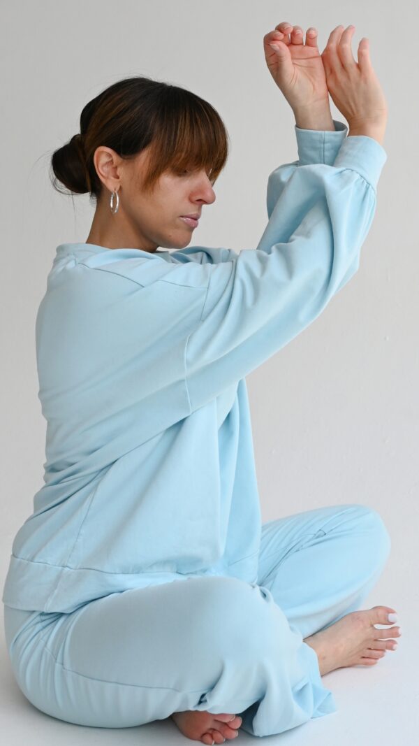 bluza cozy błękit - Image 3