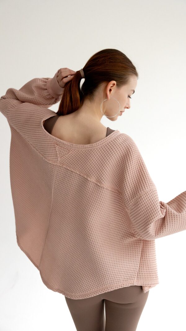 bluza balance - dusty pink - Image 4
