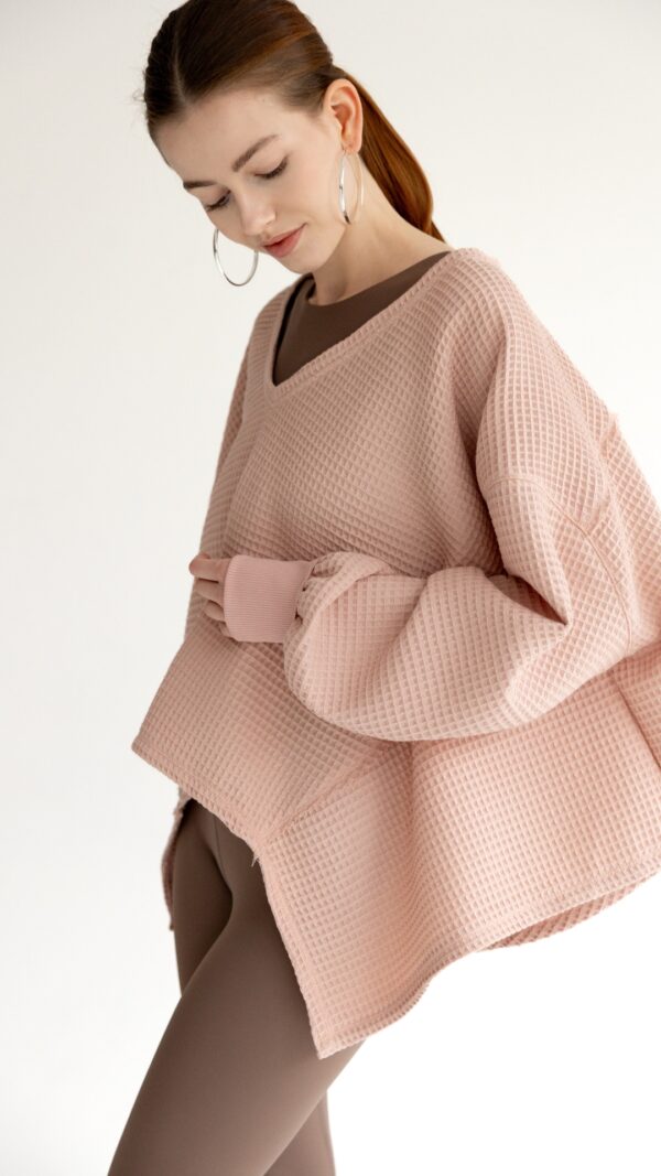bluza balance - dusty pink - Image 5